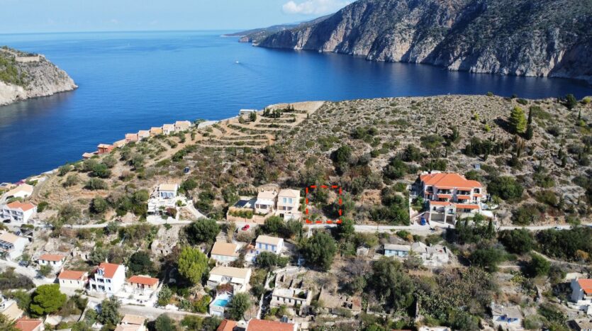 Lovely plot in the picturesque Asos Village