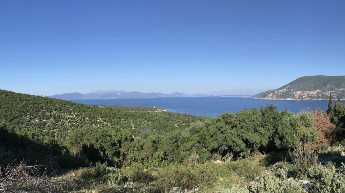 Fiscardo Area Stunning Views Building Plot for Sale