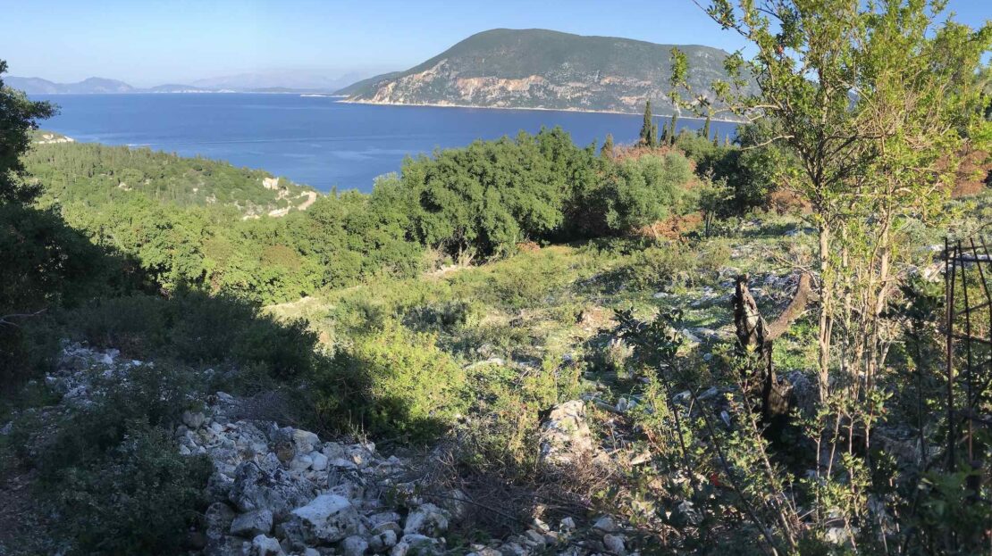 Fiscardo Area Stunning Views Building Plot for Sale
