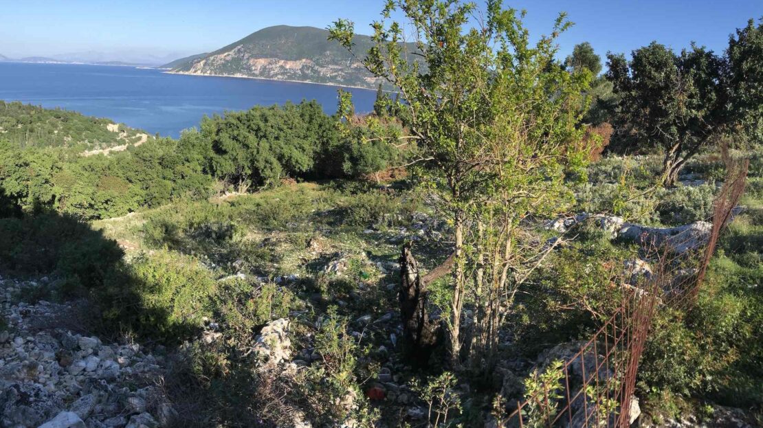 Fiscardo Area Stunning Views Building Plot for Sale