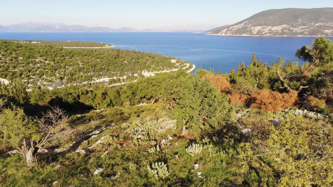 Fiscardo Area Stunning Views Building Plot for Sale