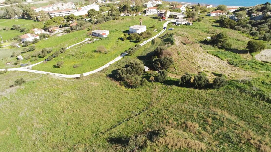 Xi beach panoramic sea view plot