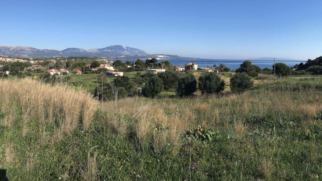 Xi beach panoramic sea view plot
