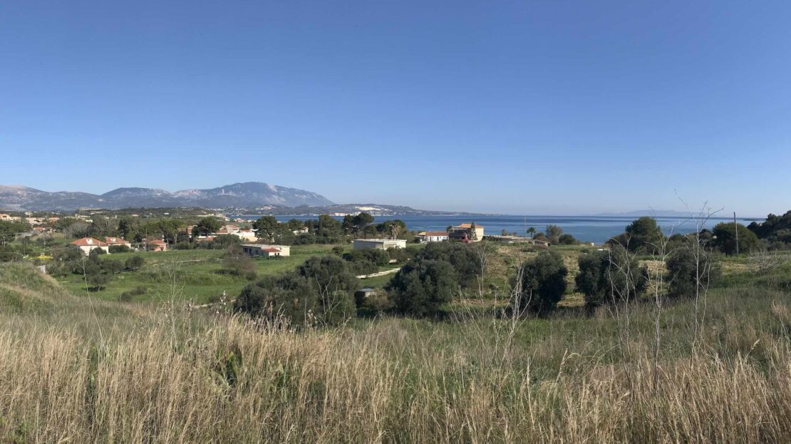 Xi beach panoramic sea view plot