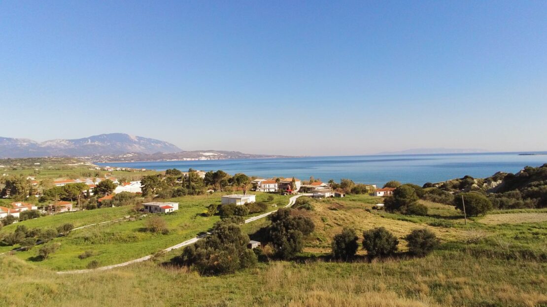 Xi beach panoramic sea view plot