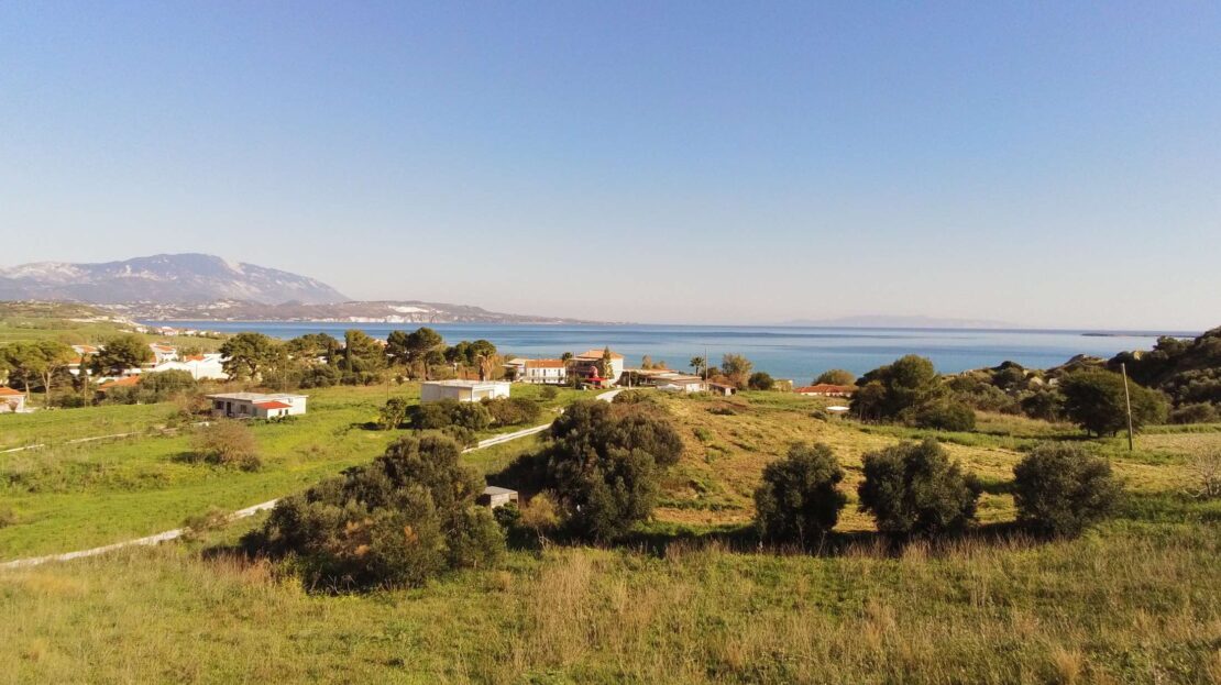 Xi beach panoramic sea view plot